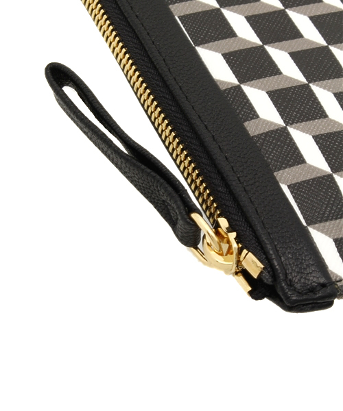 PIERRE HARDY（ピエールアルディ）の「PIERRE HARDY  クラッチＬキャンバスキューブ（クラッチバッグ・メンズ・ブラック・FREE）」の4枚目の写真