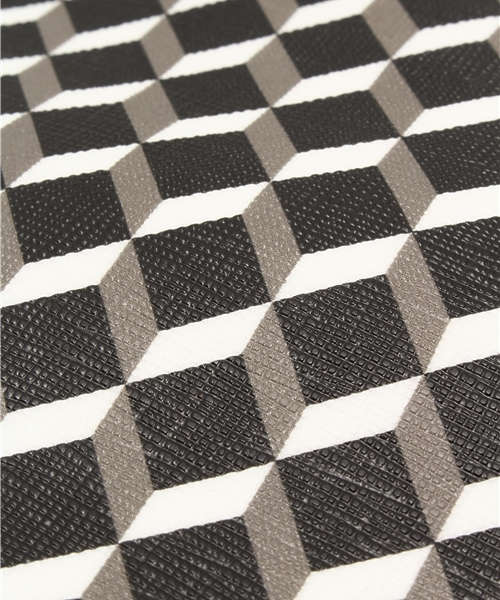 PIERRE HARDY（ピエールアルディ）の「PIERRE HARDY  クラッチＬキャンバスキューブ（クラッチバッグ・メンズ・ブラック・FREE）」の2枚目の写真