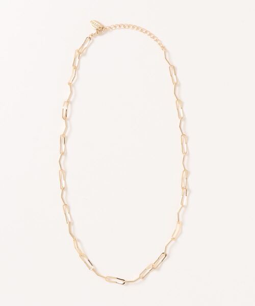 LOWRYS FARM（ローリーズファーム）の「カクカクチェーンネックレス　278649（ネックレス・レディース・シルバー/ゴールド・FREE）」の2枚目の写真