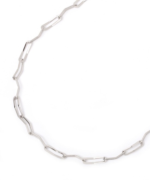 LOWRYS FARM（ローリーズファーム）の「カクカクチェーンネックレス　278649（ネックレス・レディース・シルバー/ゴールド・FREE）」の6枚目の写真