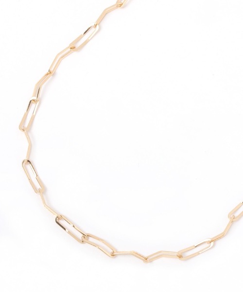 LOWRYS FARM（ローリーズファーム）の「カクカクチェーンネックレス　278649（ネックレス・レディース・シルバー/ゴールド・FREE）」の5枚目の写真