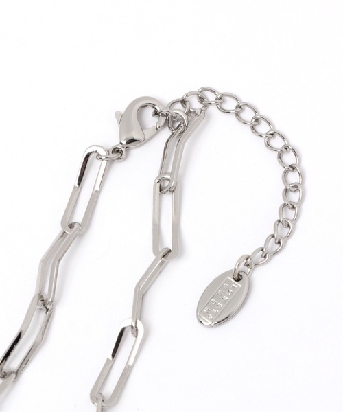 LOWRYS FARM（ローリーズファーム）の「カクカクチェーンネックレス　278649（ネックレス・レディース・シルバー/ゴールド・FREE）」の7枚目の写真