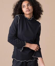 Lepidos（レピドス）の「＜Lepidos＞スエードライク ロングスリーブ ラッシュガード（ラッシュガード・レディース）」