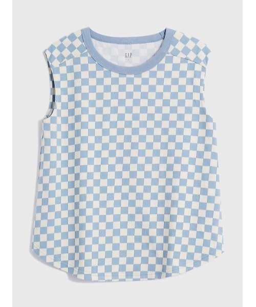 GAP（ギャップ）の「ソフトジャージー 丸裾 タンクトップ（タンクトップ・レディース・グリーン/グレー/ベージュ/ホワイト/ブルー/ブラック・L/XL/S/XS/M/XXS）」の6枚目の写真