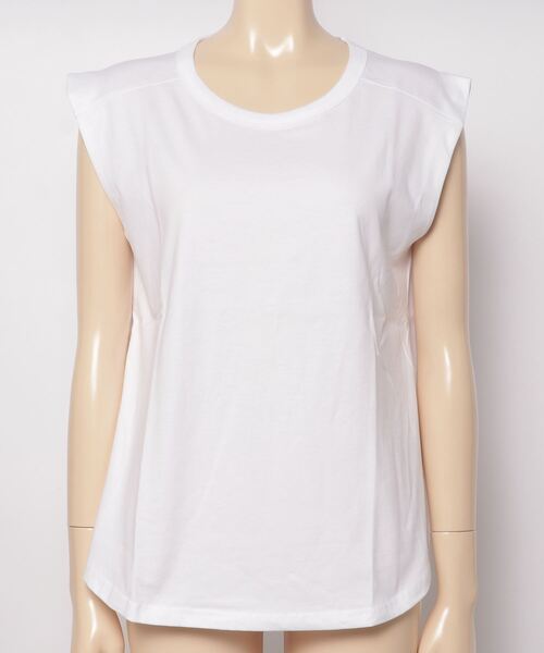 GAP（ギャップ）の「ソフトジャージー 丸裾 タンクトップ（タンクトップ・レディース・グリーン/グレー/ベージュ/ホワイト/ブルー/ブラック・L/XL/S/XS/M/XXS）」の13枚目の写真