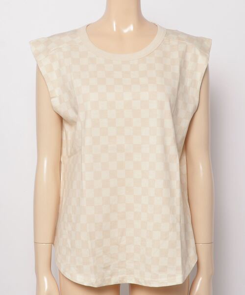 GAP（ギャップ）の「ソフトジャージー 丸裾 タンクトップ（タンクトップ・レディース・グリーン/グレー/ベージュ/ホワイト/ブルー/ブラック・L/XL/S/XS/M/XXS）」の12枚目の写真