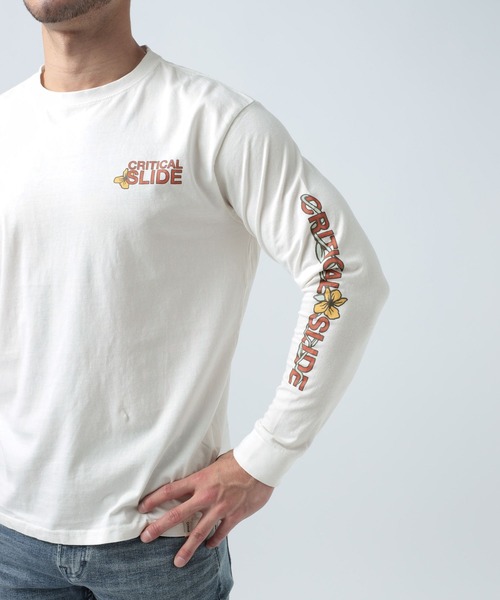 Critical Slide(クリティカルスライド)の「【CRITICAL SLIDE(クリティカルスライド)】BOTANIC LS(Tシャツ/カットソー・メンズ・ホワイト・LARGE/MEDIUM)」の6枚目の写真