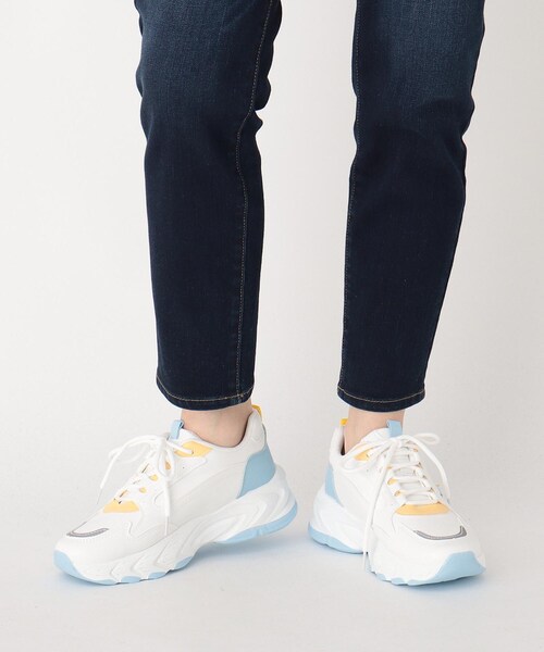 cs T&P(シーエスティーアンドピー)の「カラフルダッドスニーカー(スニーカー・レディース・ブラック/グリーン/ブルー・L/M/S)」の12枚目の写真