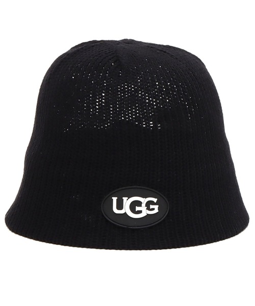 UGG（アグ）の「UGG@mos クロシェハット / アグ クロシェハット（ハット・レディース・ブラック/ホワイト・FREE）」の3枚目の写真
