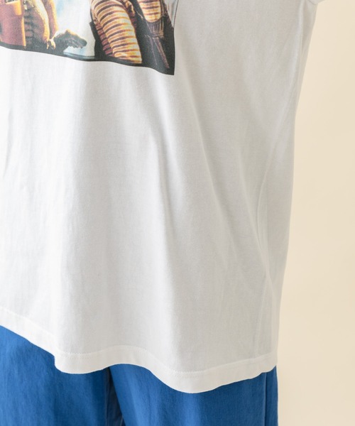 Paradise Picnic(パラダイスピクニック)の「ET フィルムアートTシャツ(Tシャツ/カットソー・レディース・ベージュ/ブルー・FREE)」の21枚目の写真