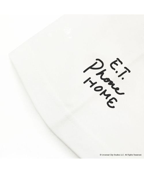 Paradise Picnic(パラダイスピクニック)の「ET フィルムアートTシャツ(Tシャツ/カットソー・レディース・ベージュ/ブルー・FREE)」の22枚目の写真