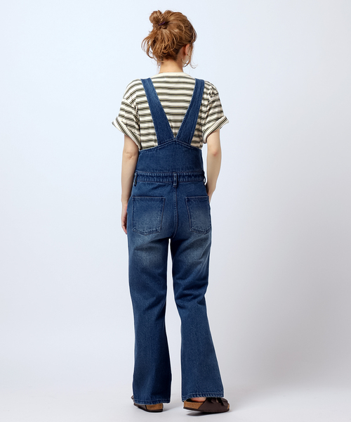 B.C STOCK（ベーセーストック）の「CRH RIB BORDER クルーネックTシャツ（Tシャツ/カットソー・メンズ・ブラウン/アイボリー・MEDIUM/LARGE/SMALL）」の5枚目の写真