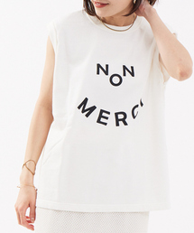 Rouge vif | mucci 別注ﾐﾆ裏毛ﾛｺﾞT(Tシャツ/カットソー)