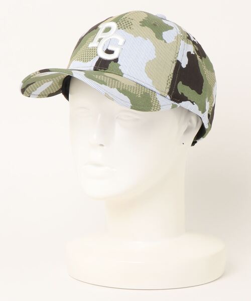 PEARLY GATES(パーリーゲイツ)の「【PEARLY GATES】PGロゴ キャップ <変形カモ柄> (UNISEX)(キャップ)」|その他22