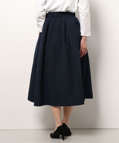 PICCIN PERLA（ピッチンペルラ）の「ポケットパールタックスカート（スカート・レディース・ブラック/ネイビー・S/M）」の3枚目の写真