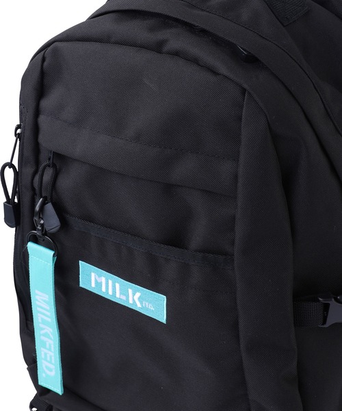 MILKFED.（ミルクフェド）の「NEO BIG BACKPACK BAR LIMITED COLOR/　大容量リュックサック/バックパック/PC収納（バックパック/リュック・レディース・ブラック・ONE SIZE）」の16枚目の写真