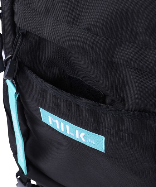 MILKFED.（ミルクフェド）の「NEO BIG BACKPACK BAR LIMITED COLOR/　大容量リュックサック/バックパック/PC収納（バックパック/リュック・レディース・ブラック・ONE SIZE）」の12枚目の写真