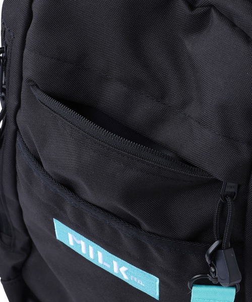 MILKFED.（ミルクフェド）の「NEO BIG BACKPACK BAR LIMITED COLOR/　大容量リュックサック/バックパック/PC収納（バックパック/リュック・レディース・ブラック・ONE SIZE）」の6枚目の写真