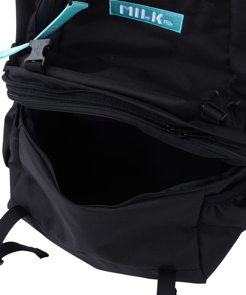 MILKFED.（ミルクフェド）の「NEO BIG BACKPACK BAR LIMITED COLOR/　大容量リュックサック/バックパック/PC収納（バックパック/リュック・レディース・ブラック・ONE SIZE）」の17枚目の写真