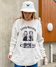 Candy Stripper | TINY BUTTERFLY BUCKET ハット(ハット)