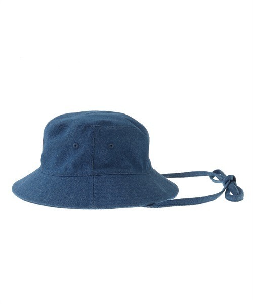 Candy Stripper（キャンディストリッパー）の「TINY BUTTERFLY BUCKET ハット（ハット・レディース・インディゴブルー/オフホワイト・FREE）」の13枚目の写真