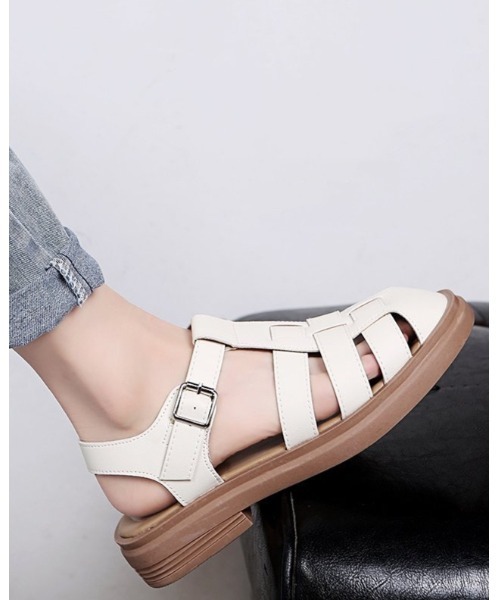 Ritzy（リッツィー）の「グルカサンダル（サンダル・レディース・ホワイト/ブラック・23/24/22.5/23.5）」の11枚目の写真