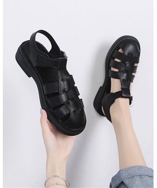 Ritzy（リッツィー）の「グルカサンダル（サンダル・レディース・ホワイト/ブラック・23/24/22.5/23.5）」の14枚目の写真