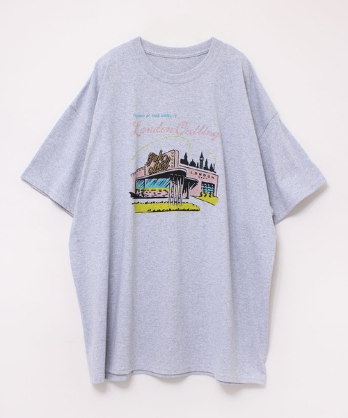RNA（アールエヌエー）の「M1925 PINK MOTEL ロンドンソーホーＢＩＧ Ｔシャツ（Tシャツ/カットソー・レディース・ホワイト/ベージュ/杢グレー・MEDIUM）」の10枚目の写真