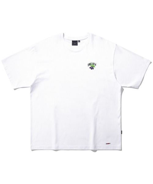 ROMANTIC CROWN（ロマンティッククラウン）の「【ROMANTIC CROWN】FRUIT QUOKKA TEE / ロマンティッククラウン フルーツ ワラビー グラフィック Tシャツ（Tシャツ/カットソー・メンズ・ネイビー/ホワイト・LARGE/MEDIUM）」の8枚目の写真