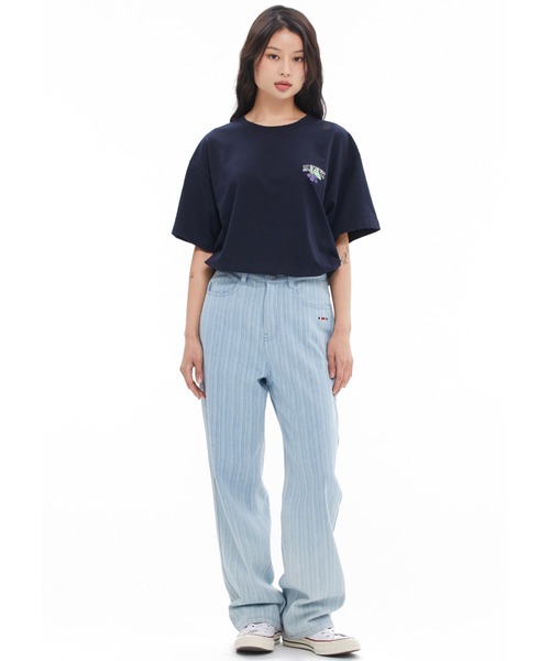 ROMANTIC CROWN（ロマンティッククラウン）の「【ROMANTIC CROWN】FRUIT QUOKKA TEE / ロマンティッククラウン フルーツ ワラビー グラフィック Tシャツ（Tシャツ/カットソー・メンズ・ネイビー/ホワイト・LARGE/MEDIUM）」の17枚目の写真