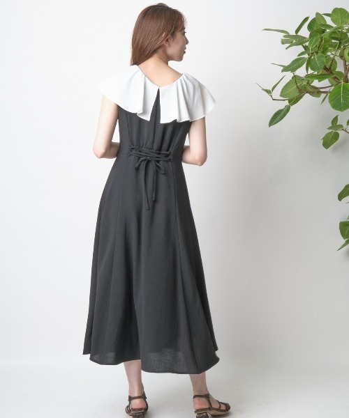 WILLSELECTION(ウィルセレクション)の「プチ衿マーメイドワンピース(ワンピース・レディース・ブラック/ブラウン/カーキ・MEDIUM)」の14枚目の写真