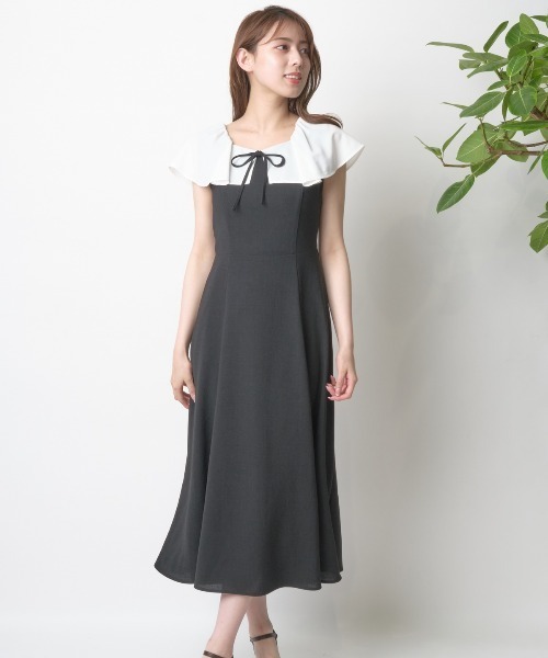 WILLSELECTION(ウィルセレクション)の「プチ衿マーメイドワンピース(ワンピース・レディース・ブラック/ブラウン/カーキ・MEDIUM)」の15枚目の写真