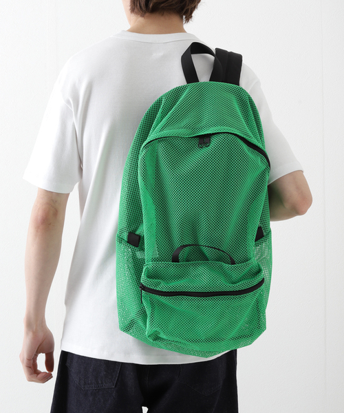B.C STOCK（ベーセーストック）の「【NORDINARY/ノーディナリー】別注 MESH SACK（バックパック/リュック・メンズ・ブラック/グレー/グリーン/オレンジ系その他・FREE）」の22枚目の写真