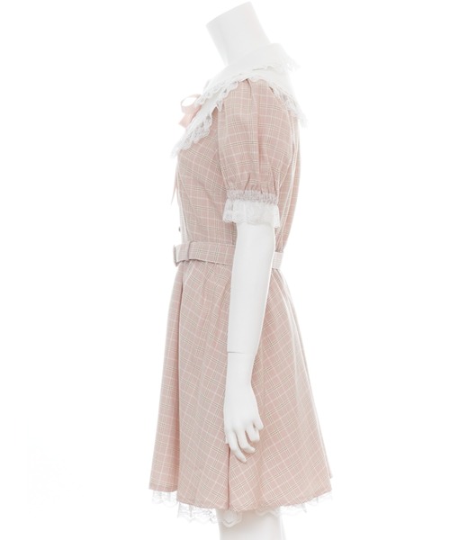 Secret Honey(シークレットハニー)の「ティペット付きワンピース(ワンピース・レディース・ブラック/ピンク/ブルー・MEDIUM)」の8枚目の写真