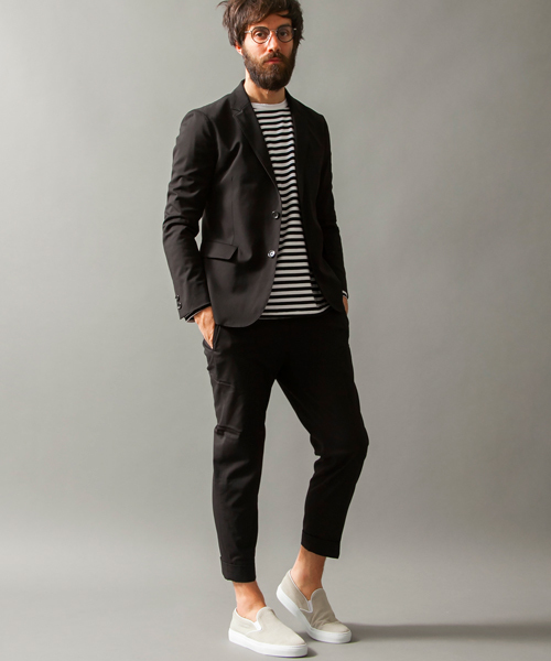 BEAUTY&YOUTH UNITED ARROWS(ビューティーアンドユースユナイテッドアローズ)の「BY TR 2ボタンノッチドジャケット ◆(テーラードジャケット・メンズ・ネイビー/グレー/ブラック・LARGE/MEDIUM/SMALL/X-LARGE)」の18枚目の写真