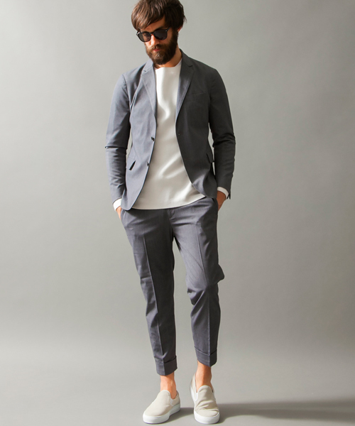 BEAUTY&YOUTH UNITED ARROWS(ビューティーアンドユースユナイテッドアローズ)の「BY TR 2ボタンノッチドジャケット ◆(テーラードジャケット・メンズ・ネイビー/グレー/ブラック・LARGE/MEDIUM/SMALL/X-LARGE)」の19枚目の写真