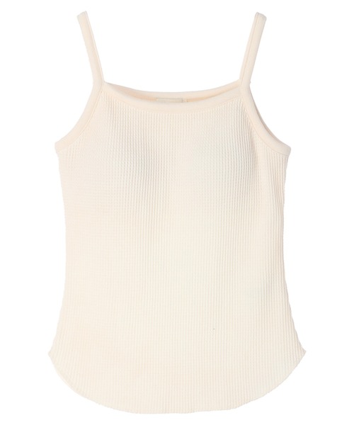 earth music&ecology（アースミュージックアンドエコロジー）の「カップ付きキャミソール（キャミソール・レディース・チャコールグレー/アイボリー/グレイッシュベージュ/ダークブラウン・S/M）」の13枚目の写真