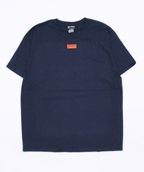 ADIRA（アディラ）の「ユニセックスワッペンプリントT（Tシャツ/カットソー・レディース・ホワイト/ネイビー・X-LARGE）」の10枚目の写真