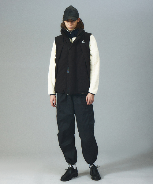 MYSELF ABAHOUSE(マイセルフアバハウス)の「FUTIGUE OVER CARGO ファティーグオーバーカーゴパンツ/オーバースノーパンツ(カーゴパンツ・メンズ・ベージュ/ブラック/カーキ・46/48)」の15枚目の写真