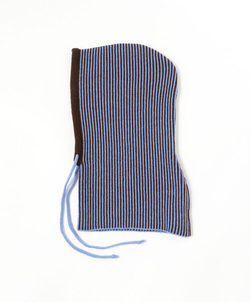 Ray BEAMS（レイビームス）の「Ray BEAMS / ピンストライプ フーディー（ニットキャップ/ビーニー・レディース・ブルー/オレンジ・ONE SIZE）」の18枚目の写真