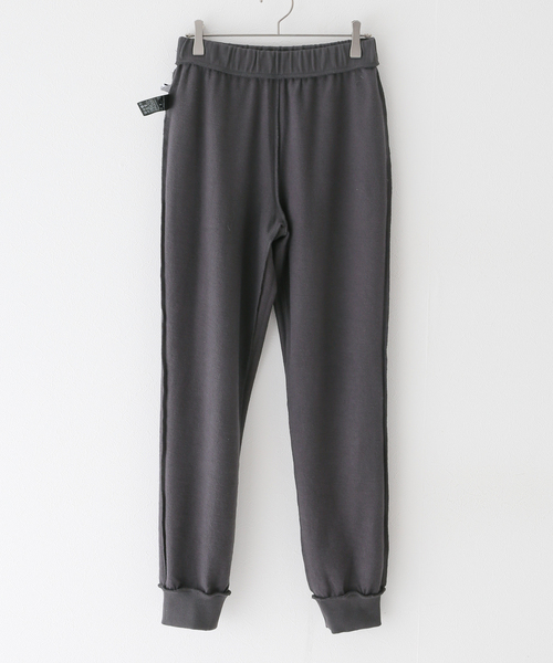 JOURNAL STANDARD relume(ジャーナルスタンダード レリューム)の「オーガニックコットンスウェットパンツ(スウェットパンツ・レディース・チャコールグレー/アイボリー・FREE)」の14枚目の写真