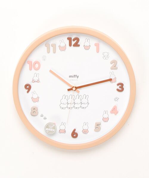 Miffy（ ミッフィー）の「【 miffy 】 アイコンウォールクロック