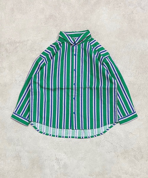 HOGAN RANCH WEAR(ホーガンランチウエア)の「スナップボタンシャツ(90~130cm)(シャツ/ブラウス・キッズ・グレー/オフホワイト/オレンジ/グリーン・90/100/110/120/130)」の3枚目の写真