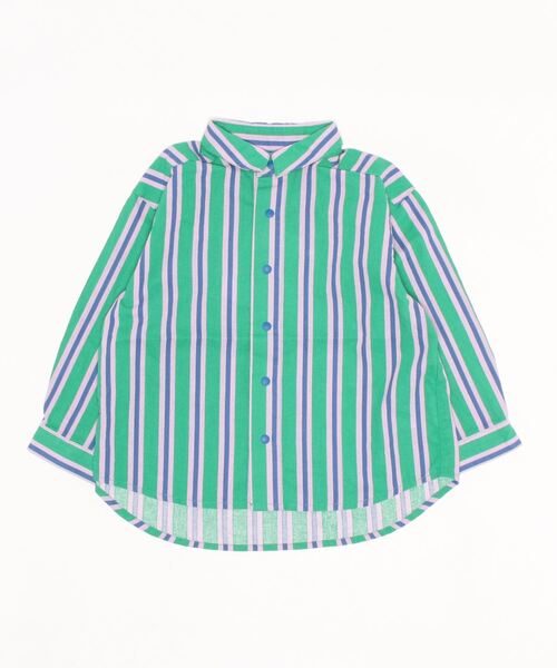 HOGAN RANCH WEAR(ホーガンランチウエア)の「スナップボタンシャツ(90~130cm)(シャツ/ブラウス・キッズ・グレー/オフホワイト/オレンジ/グリーン・90/100/110/120/130)」の11枚目の写真