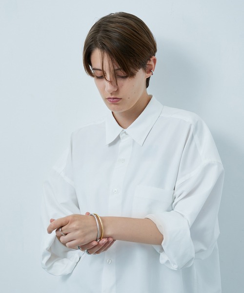 JUNRED（ジュンレッド）の「ital. from JUNRed / combine bangle（バングル/リストバンド・メンズ・シルバー・FREE）」の11枚目の写真