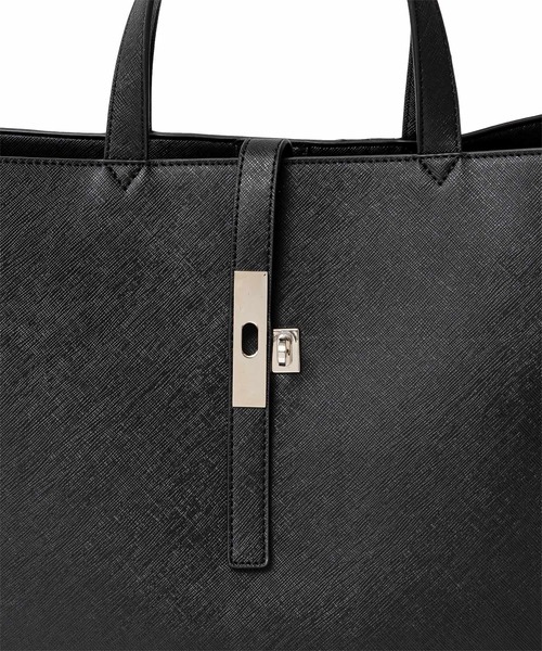 VitaFelice（ヴィータフェリーチェ）の「3ルームビジネストートバッグ（トートバッグ・レディース・ライトグレー/グレー/ブラック/チャコール・FREE）」の12枚目の写真