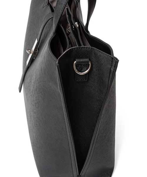 VitaFelice（ヴィータフェリーチェ）の「3ルームビジネストートバッグ（トートバッグ・レディース・ライトグレー/グレー/ブラック/チャコール・FREE）」の16枚目の写真