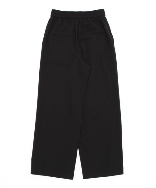 BEARDSLEY（ビアズリー）の「トラックバギーパンツ：低身長・ウエストゴム・高身長にも３サイズ展開（その他パンツ・レディース・ホワイト/ブラック・1/2/0）」の9枚目の写真