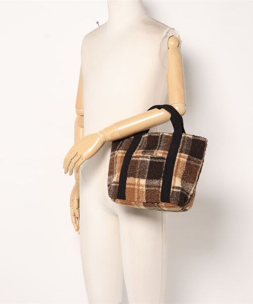 Lee（リー）の「【Lee】ボアトートバッグ（トートバッグ・レディース・ベージュ/グレー/オフホワイト・ONE SIZE）」の14枚目の写真