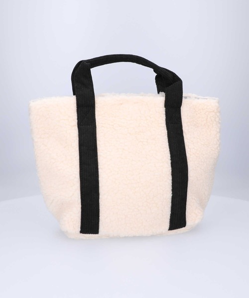 Lee（リー）の「【Lee】ボアトートバッグ（トートバッグ・レディース・ベージュ/グレー/オフホワイト・ONE SIZE）」の11枚目の写真